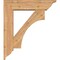 Ekena Millwork Westlake Traditional Smooth Bracket w/ Offset Brace, Western Red Cedar, 7 1/2"W x 30"D x 34"H BKT0806X30X34WTL01SWR - alternate 4